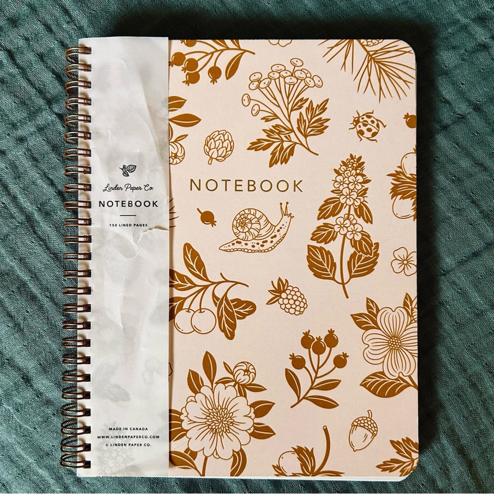Pretty Lined Notebook
